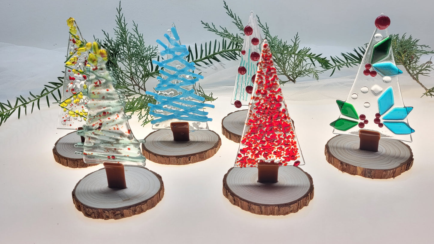 Fused Glass Christmas Trees - ** Boxing Week Edition **