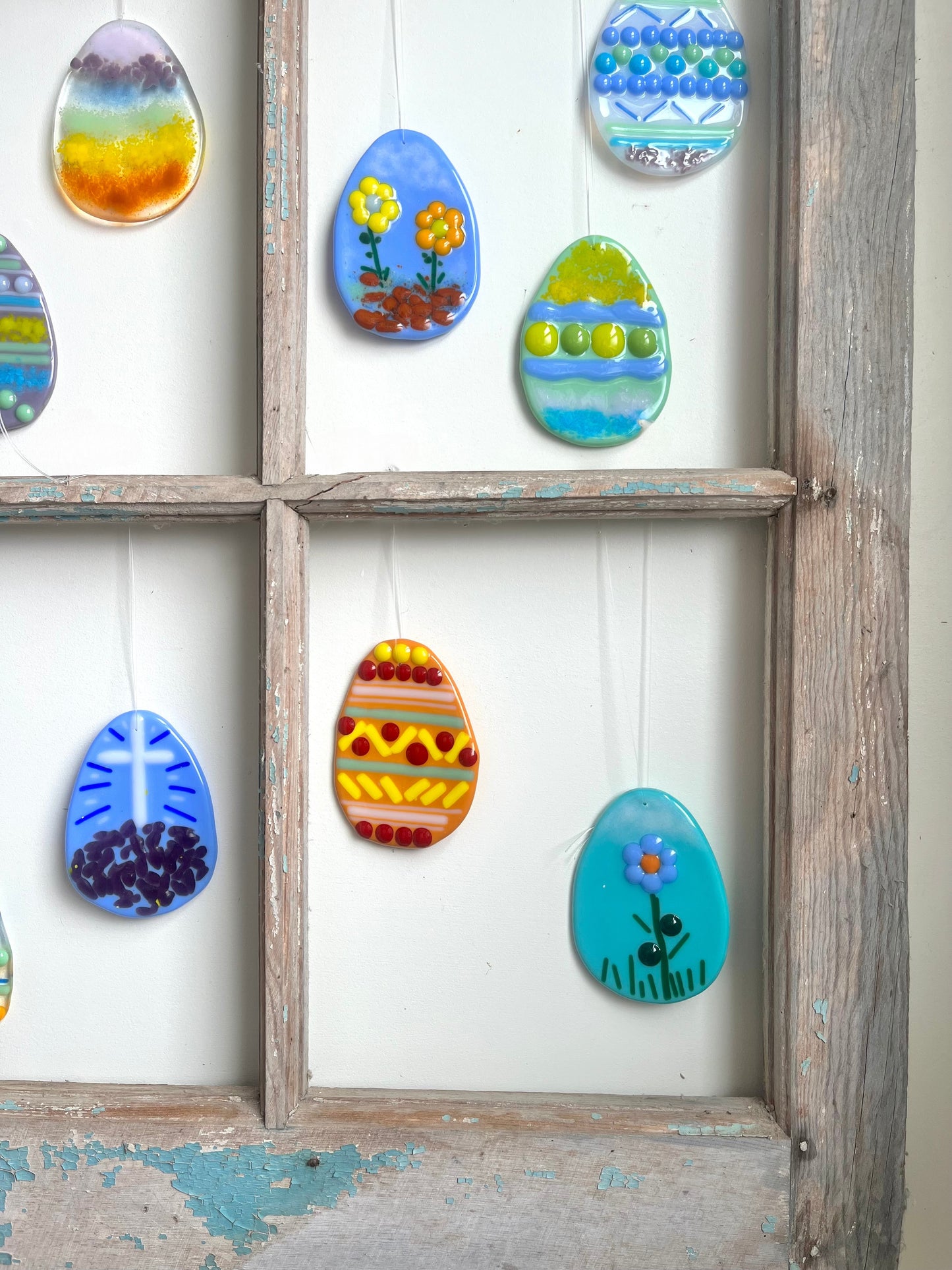 Easter Fun - Fused Glass Easter Eggs