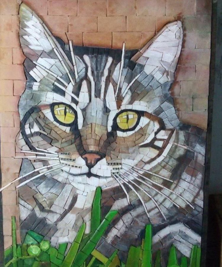 Pet Portraits - Stained Glass Mosaics - 2 x 5hr sessions