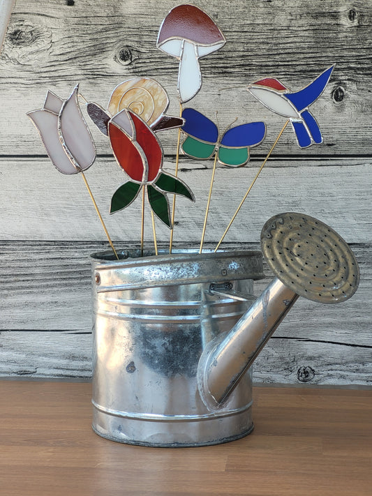 Stained Glass Garden/Planter Stakes workshop