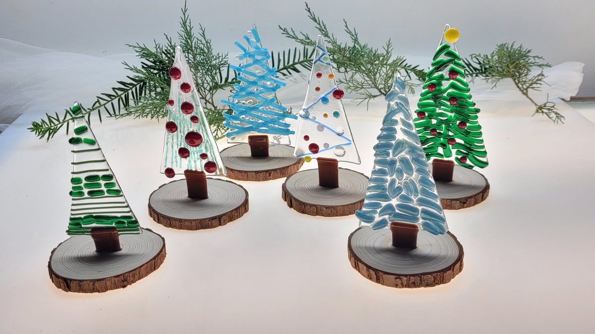 Fused Glass Christmas Ornaments 2026 - 2 Hr workshop
