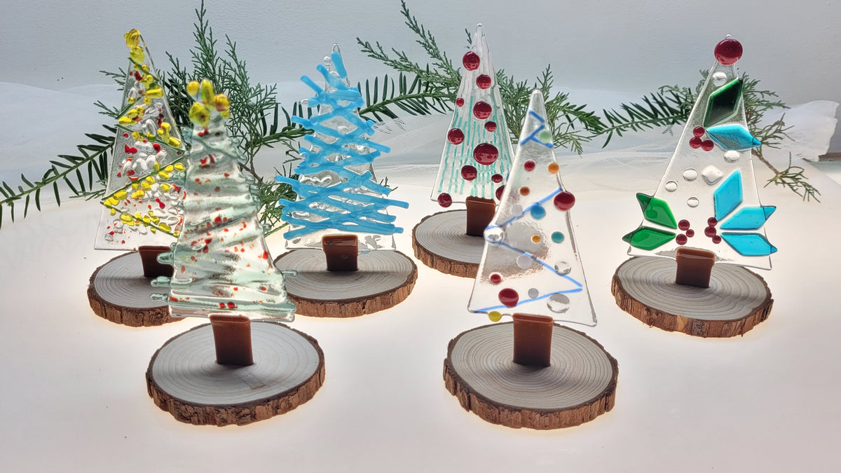 Fused Glass Christmas Ornaments 2026 - 2 Hr workshop