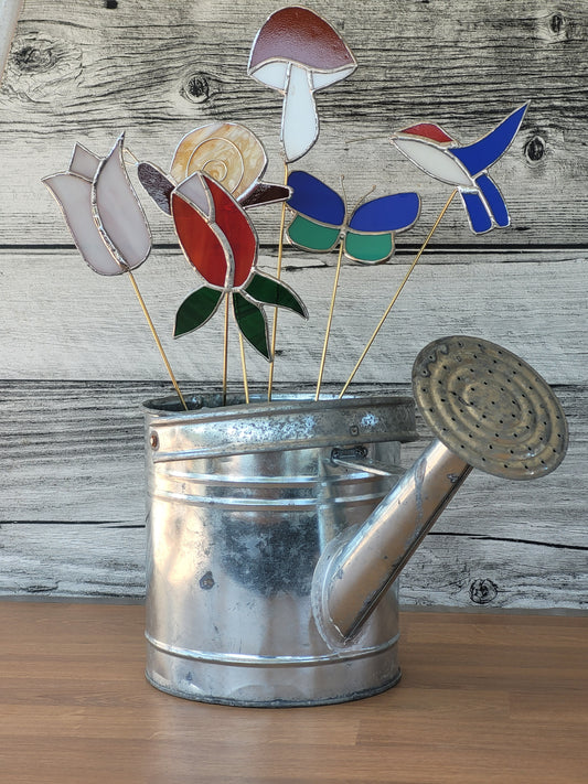 Stained Glass Garden/Planter Stakes workshop - *March Break Edition*