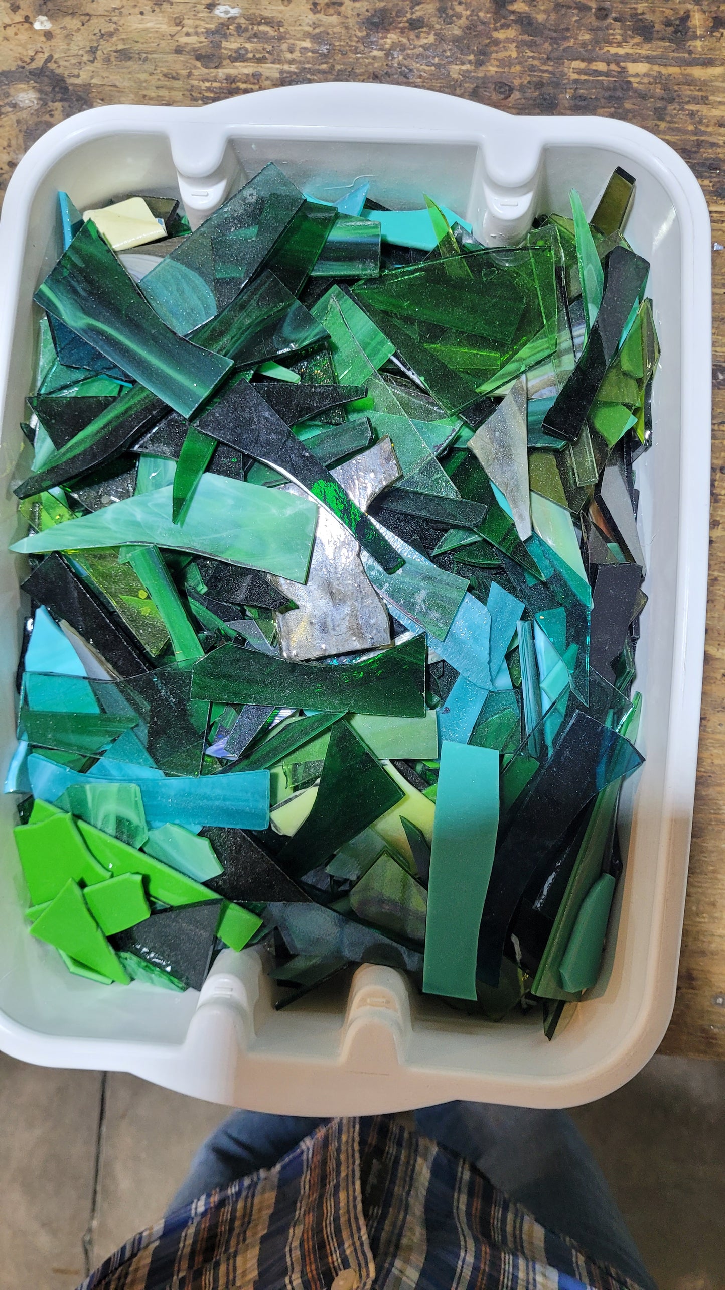 Scrap Glass By the Pound