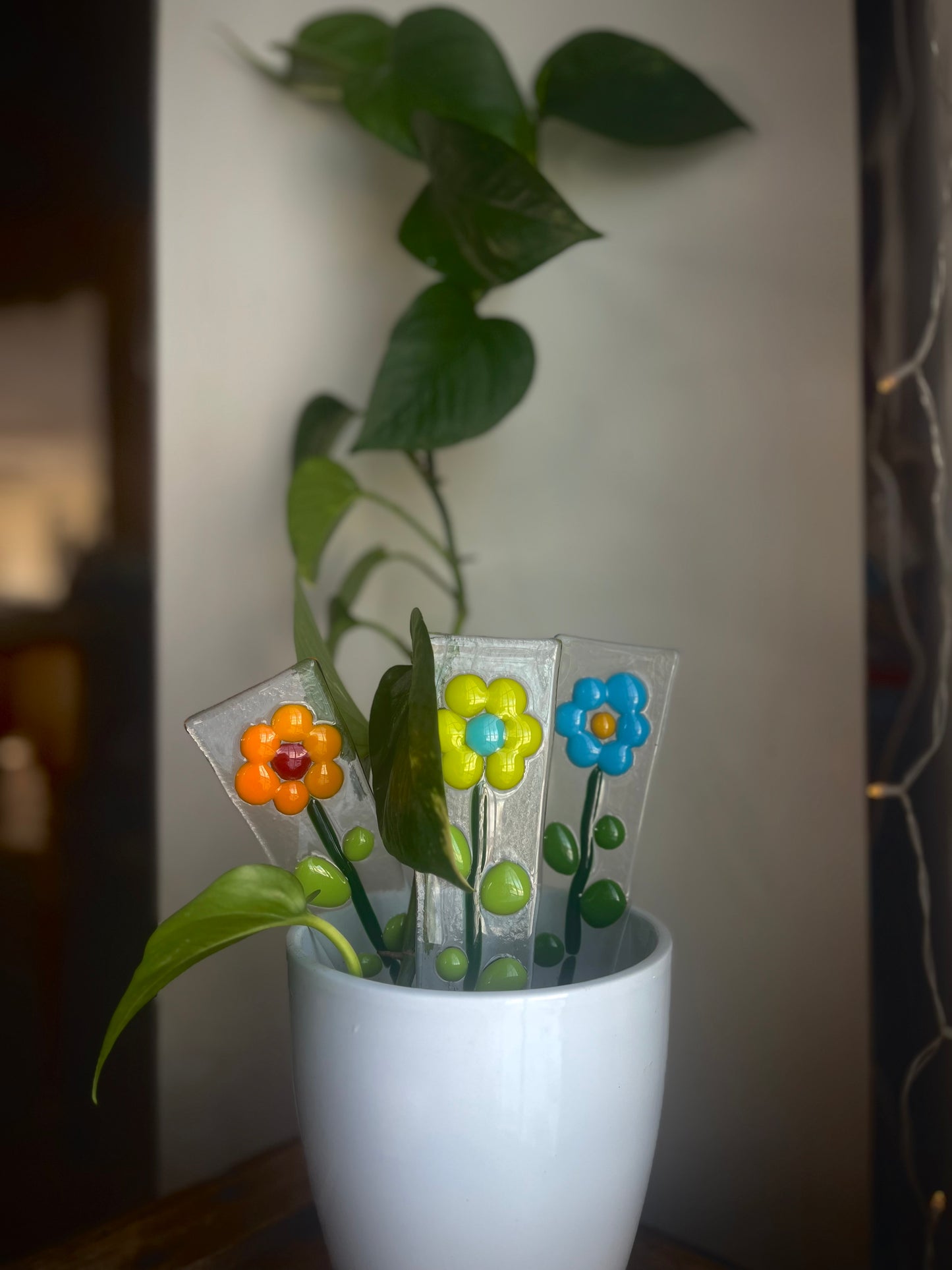 March Break Week - Fusi-Daisy - Fused Glass Planter Stakes - 2 Hr workshop