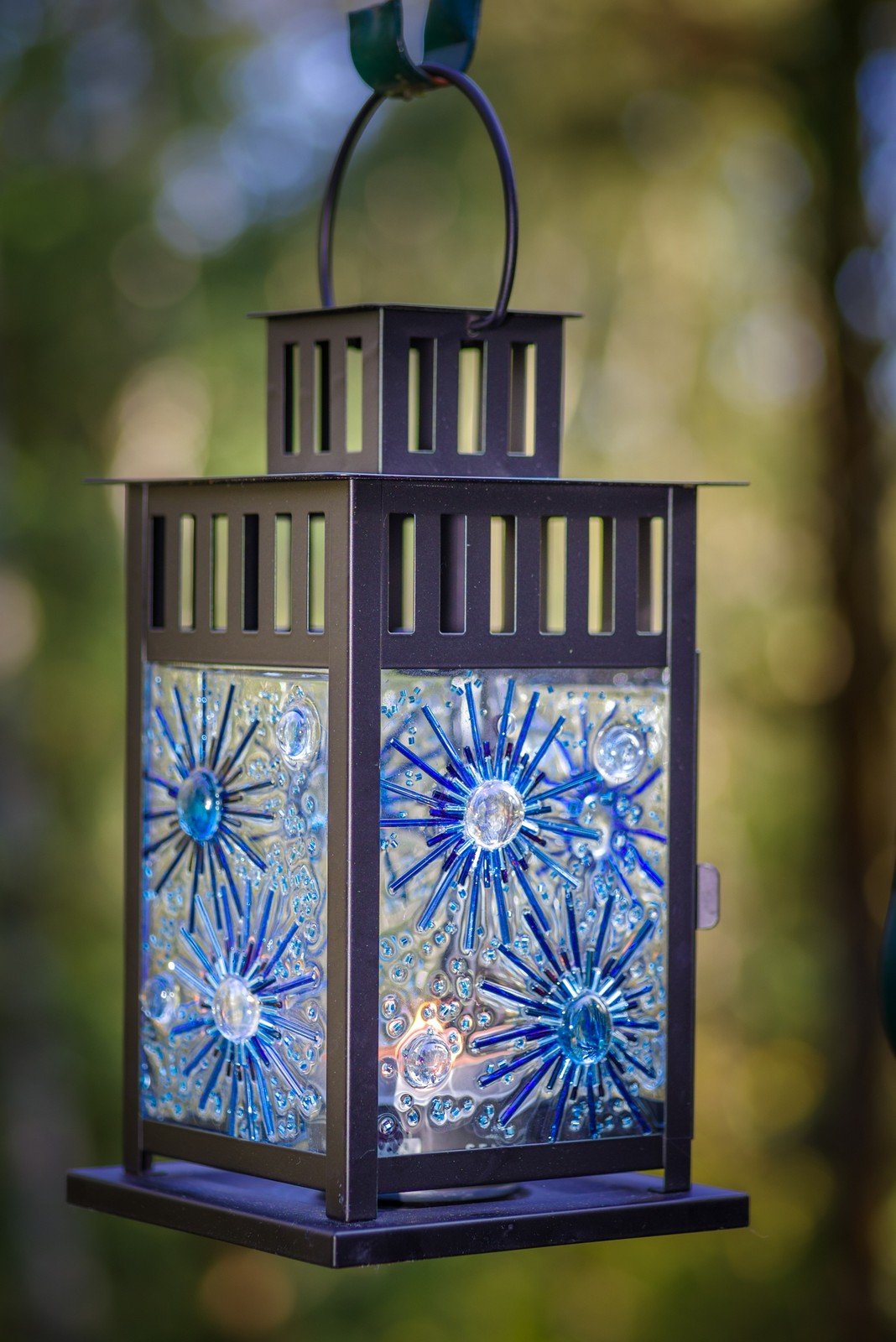 Fused Glass Lanterns