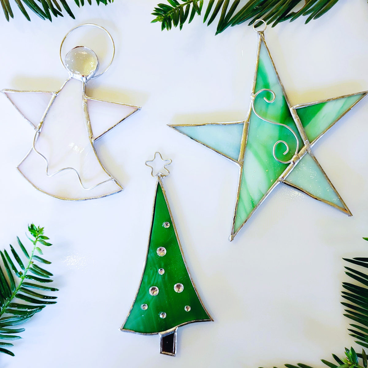 Stained Glass Christmas Ornaments 2026 - 2 Hr workshop